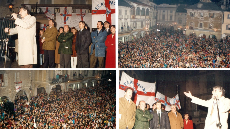 Un minuto di silenzio per ricordare Umberto Bossi 